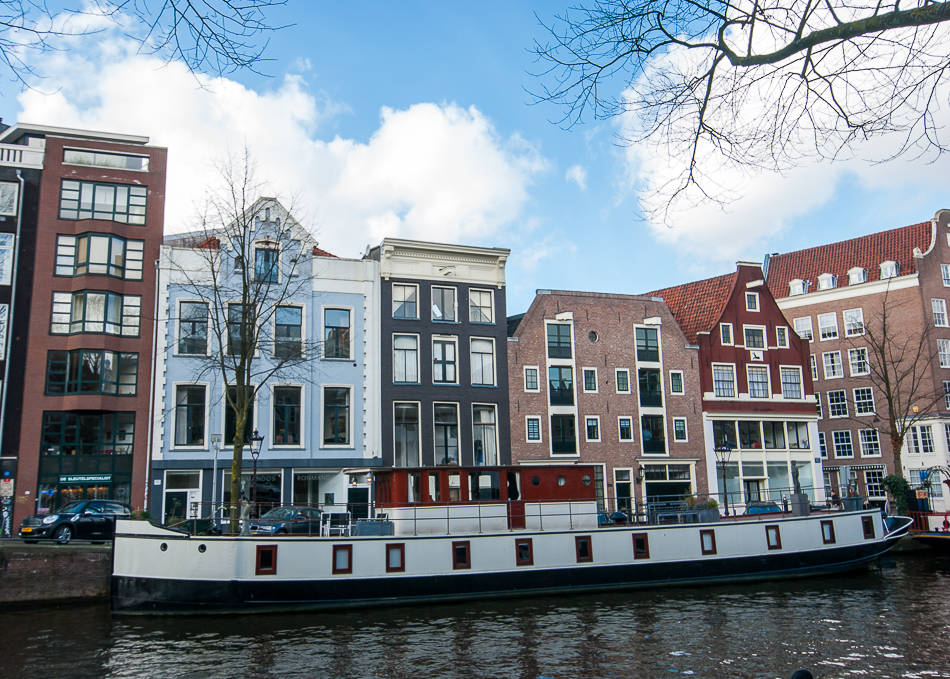 Houseboat in Amsterdam