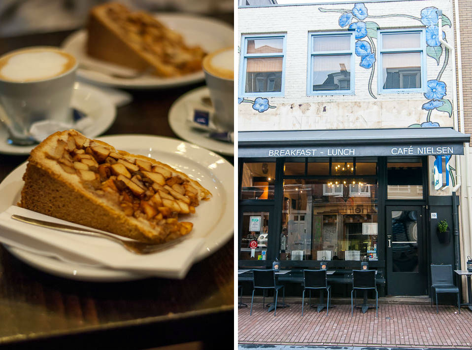 Apple Tart at Cafe Nielsen - Amsterdam