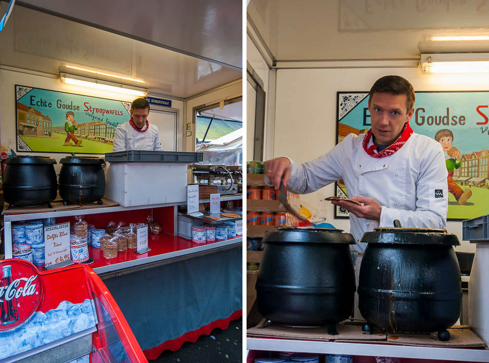 Stroopwafel stalls - Amsterdam