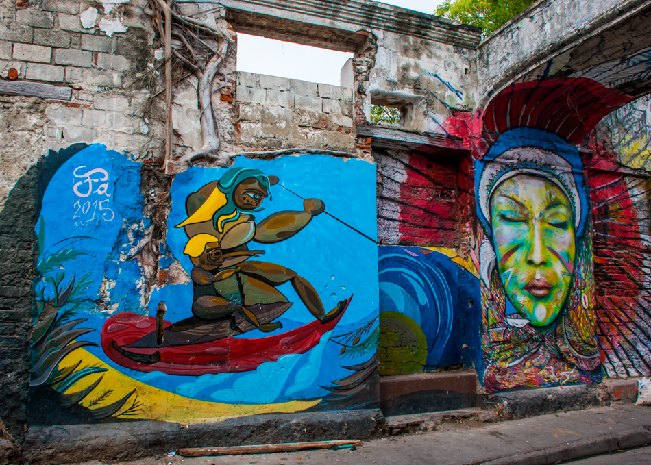 Image result for cartagena street art