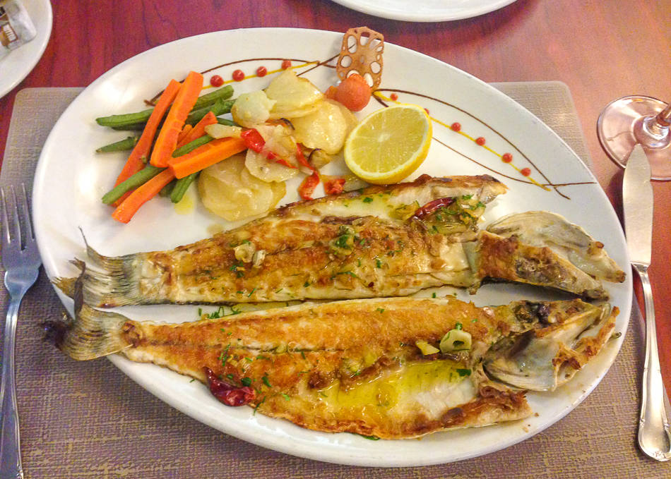 Fish at El Faro - Gibraltar