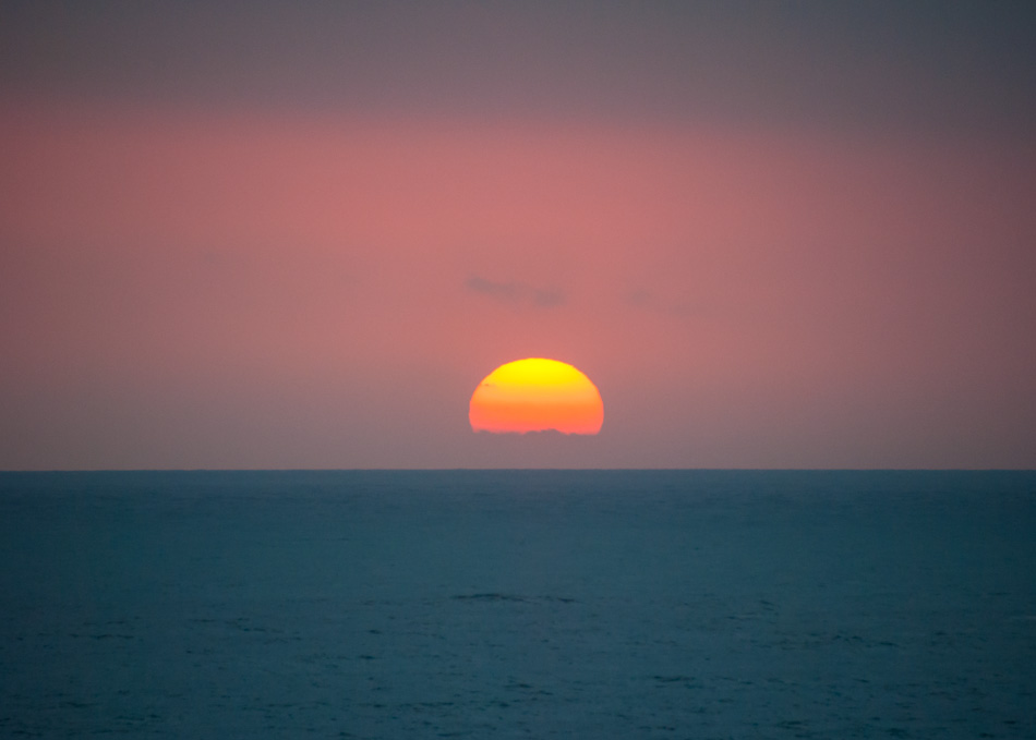Sunset at Barlovento Cabana - Colombia