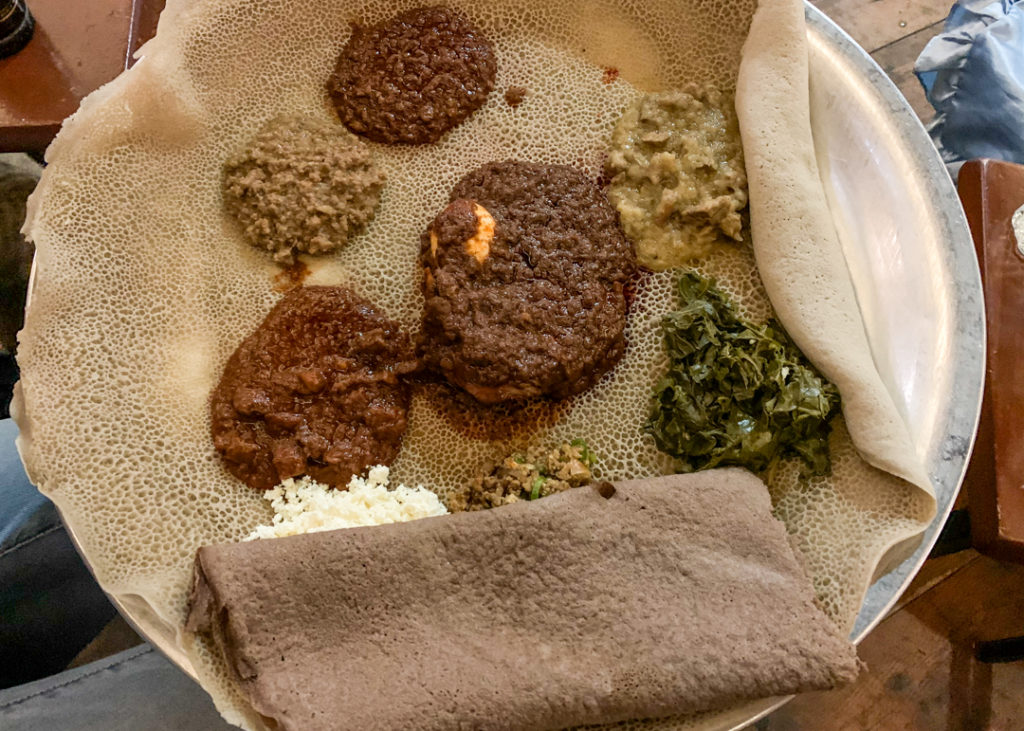 Lunch in Addis Ababa