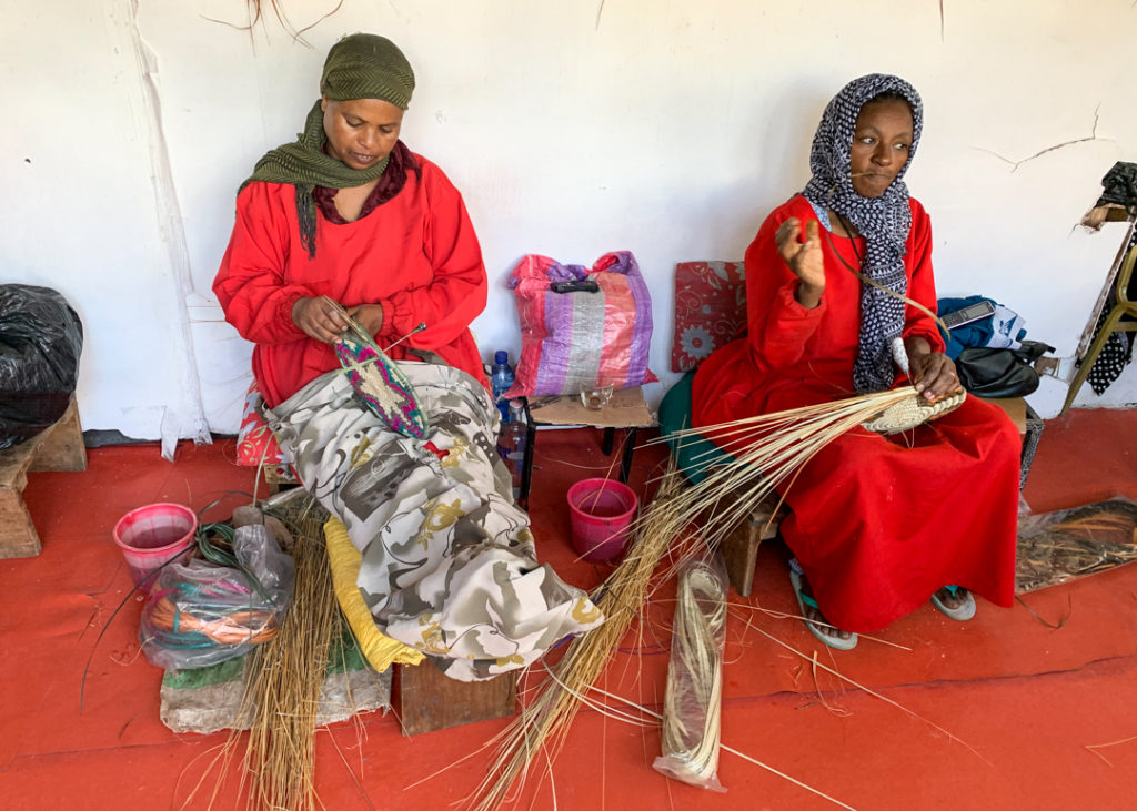 Craftwomen at Salem's Ethiopia