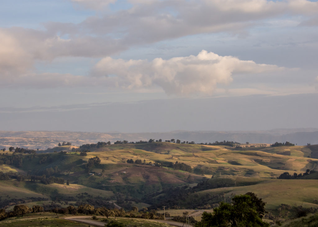 Views from Simien Lodge