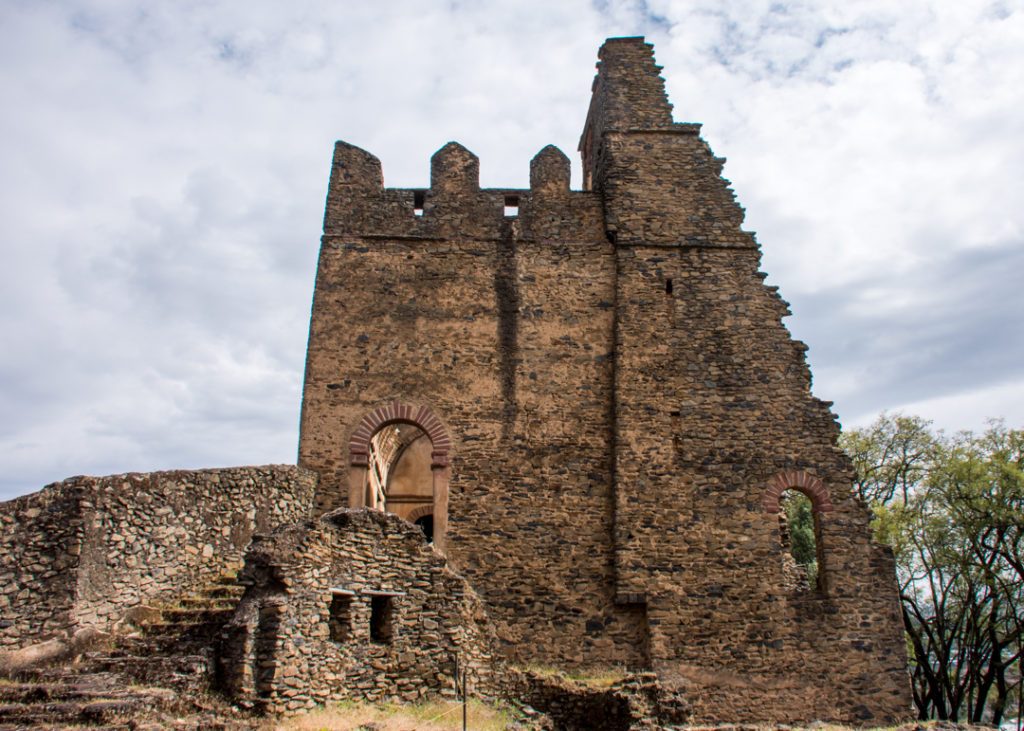 Ruined castle in Gondar