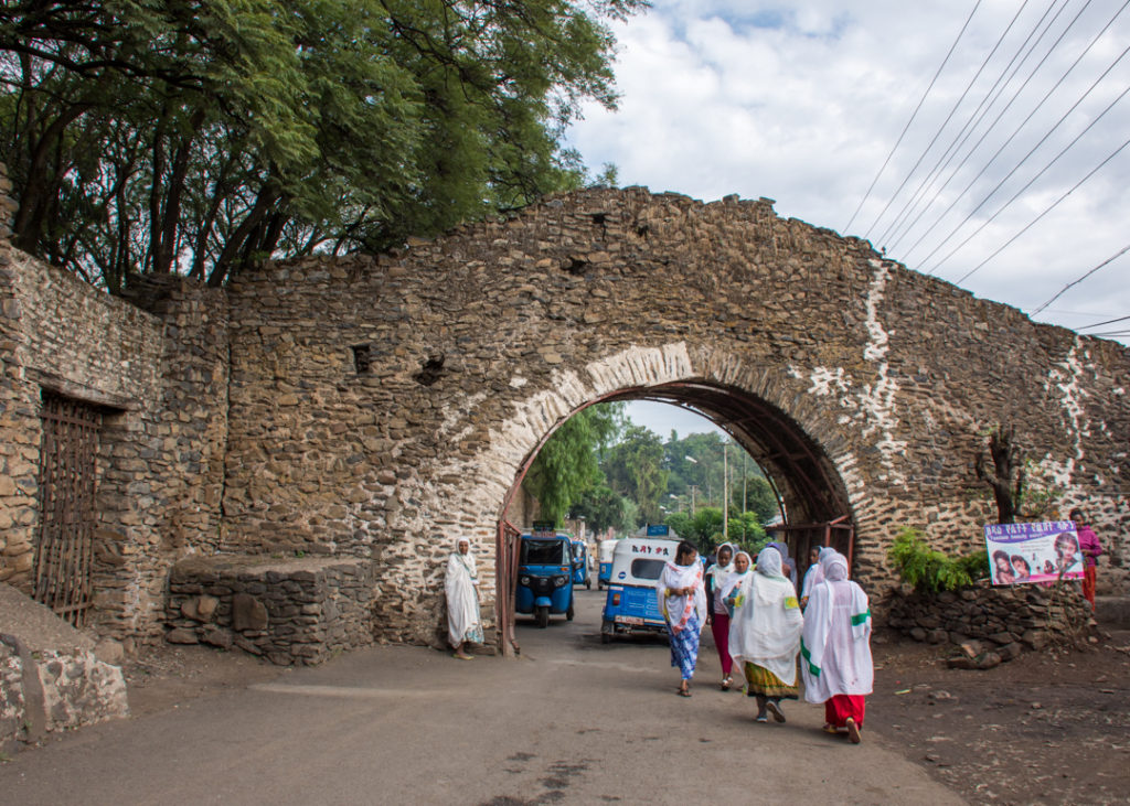 Old bridge in Gondar, Ethiopia