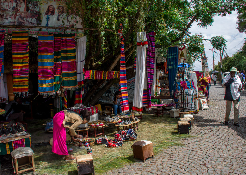 Shops in Gondar, Ethiopia