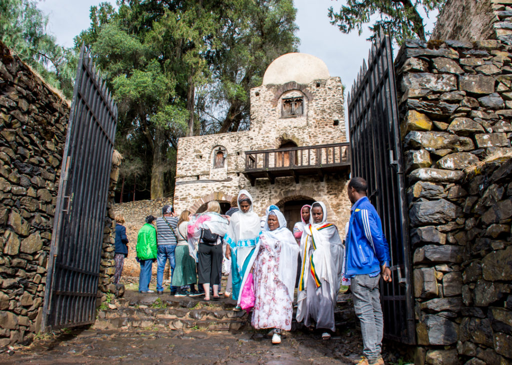 Debre Birhan Selassie church in Gondar