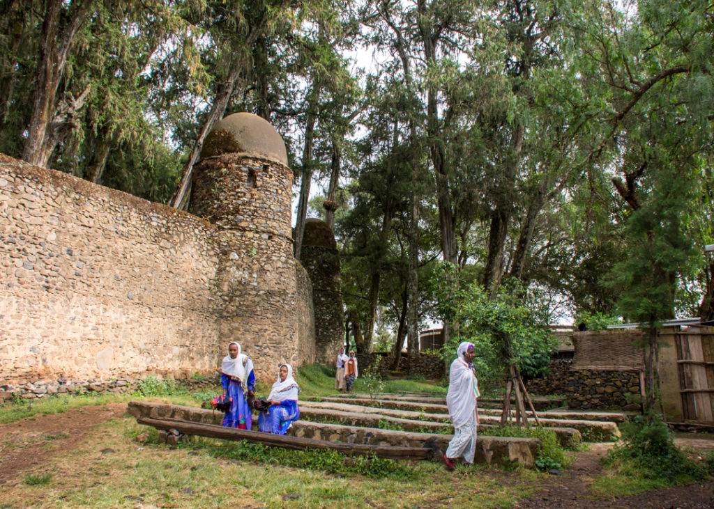 Debre Birhan Selassie church in Gondar