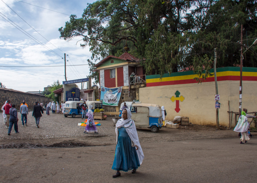 Street in Gondar, Ethiopia
