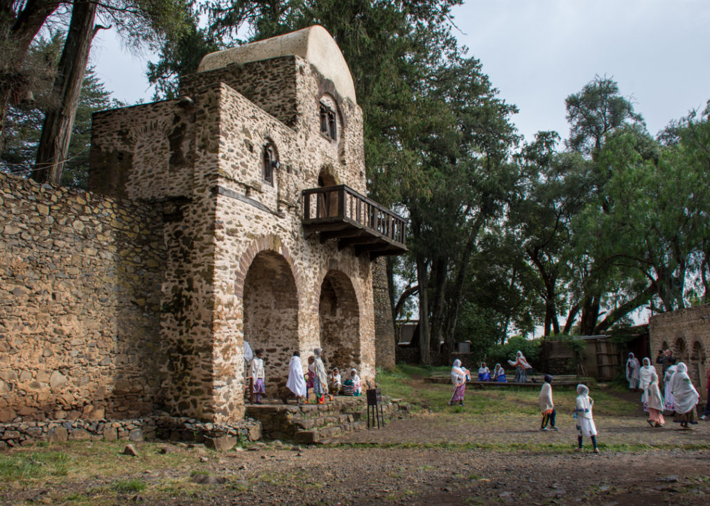 Debre Birhan Selassie church in Gondar