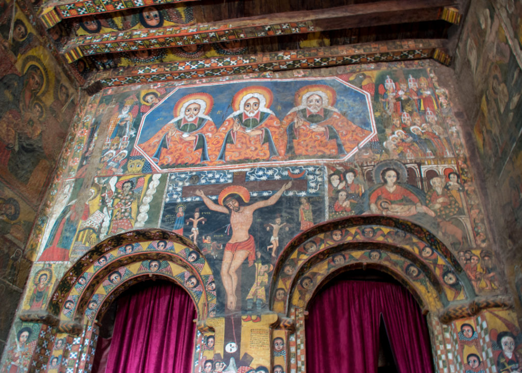 Debre Birhan Selassie church in Gondar