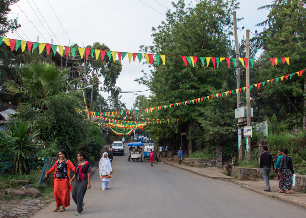 Street in Gondar, Ethiopia