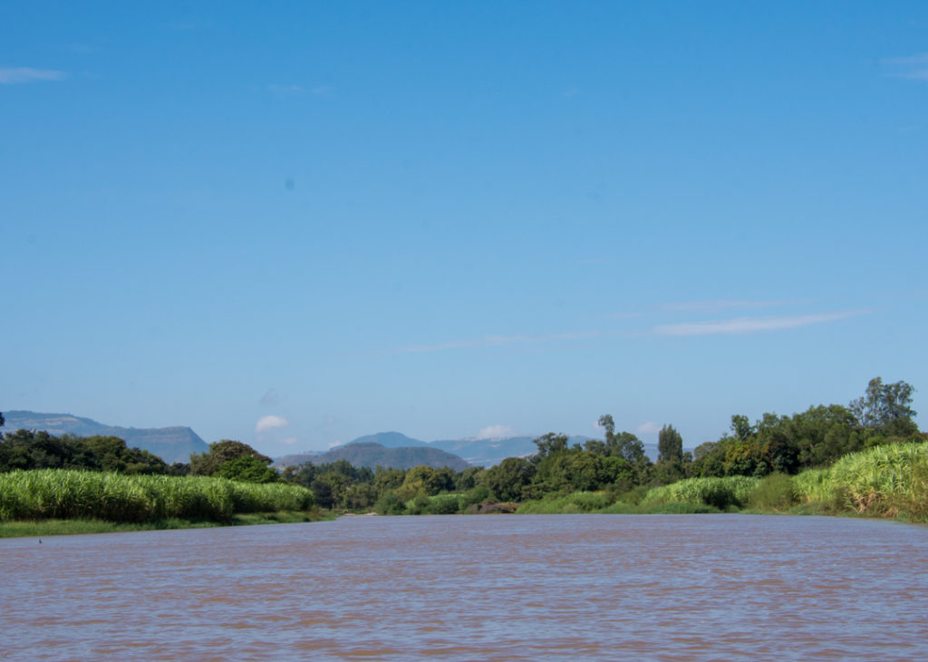 The Blue Nile River in Ethiopia