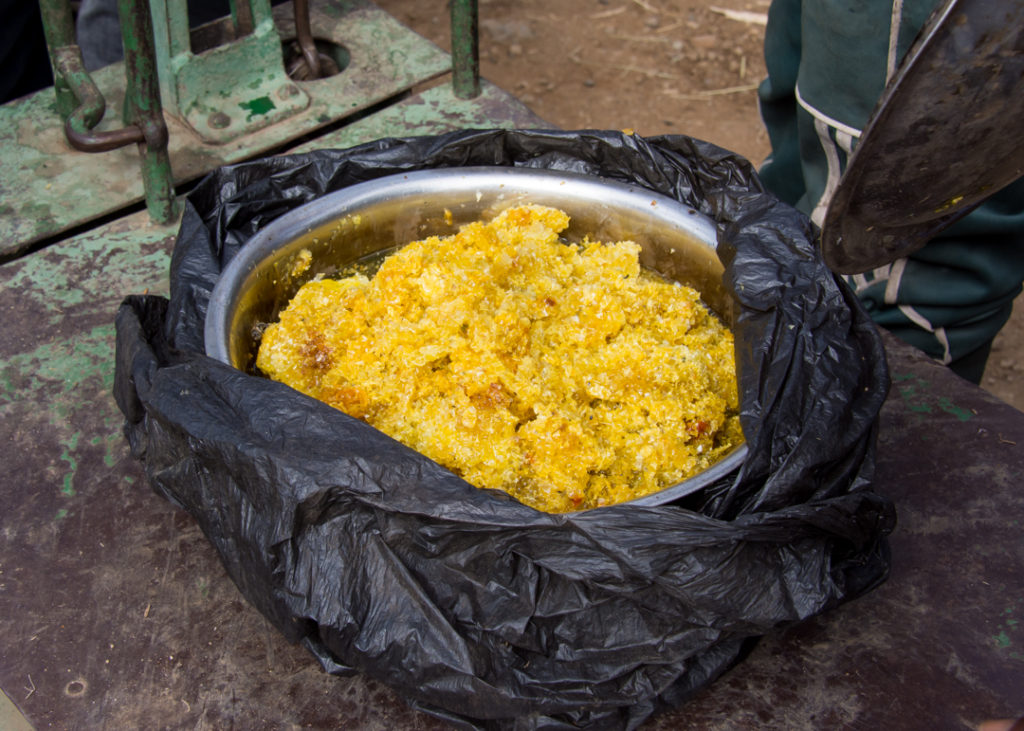 Honey sold at a market in Ethiopia