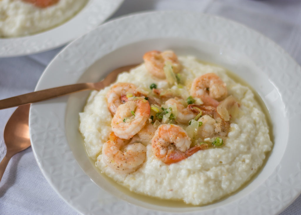 Lowcountry Breakfast Shrimp and Grits