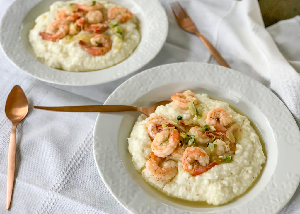 Lowcountry Breakfast Shrimp and Grits