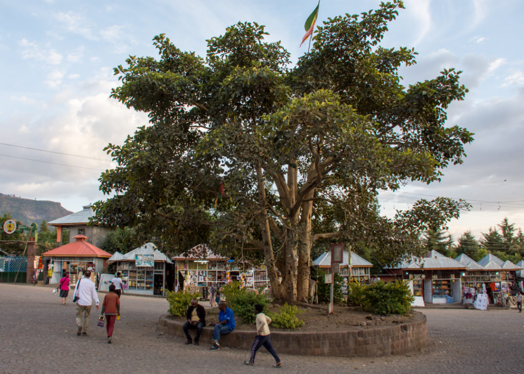 Lalibela  town center
