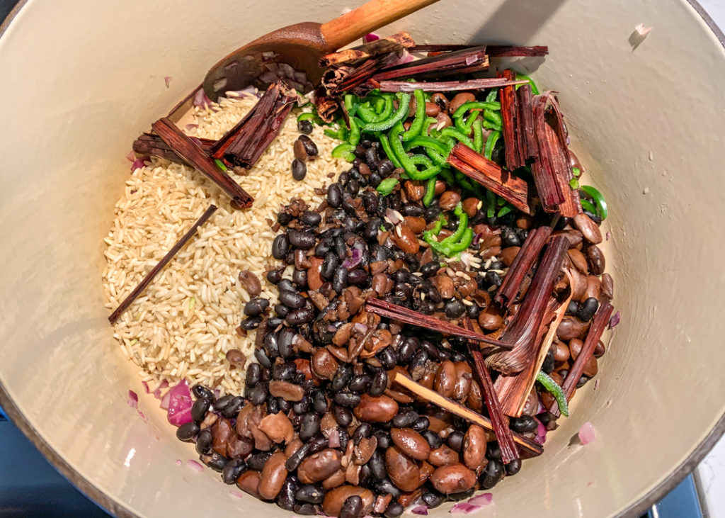 Making waakye