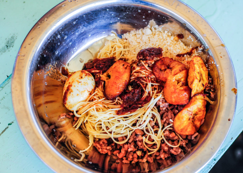 Waakye rice in Accra