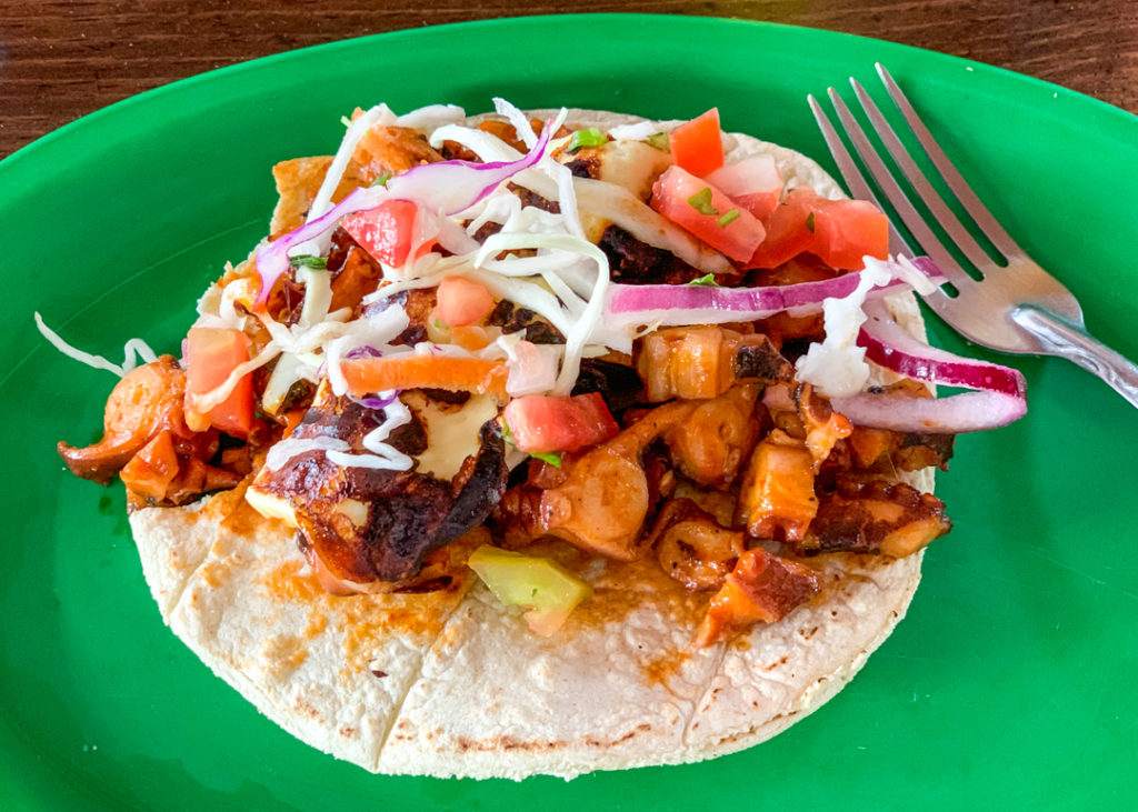 Mc Fisher - La Paz - Octopus Taco