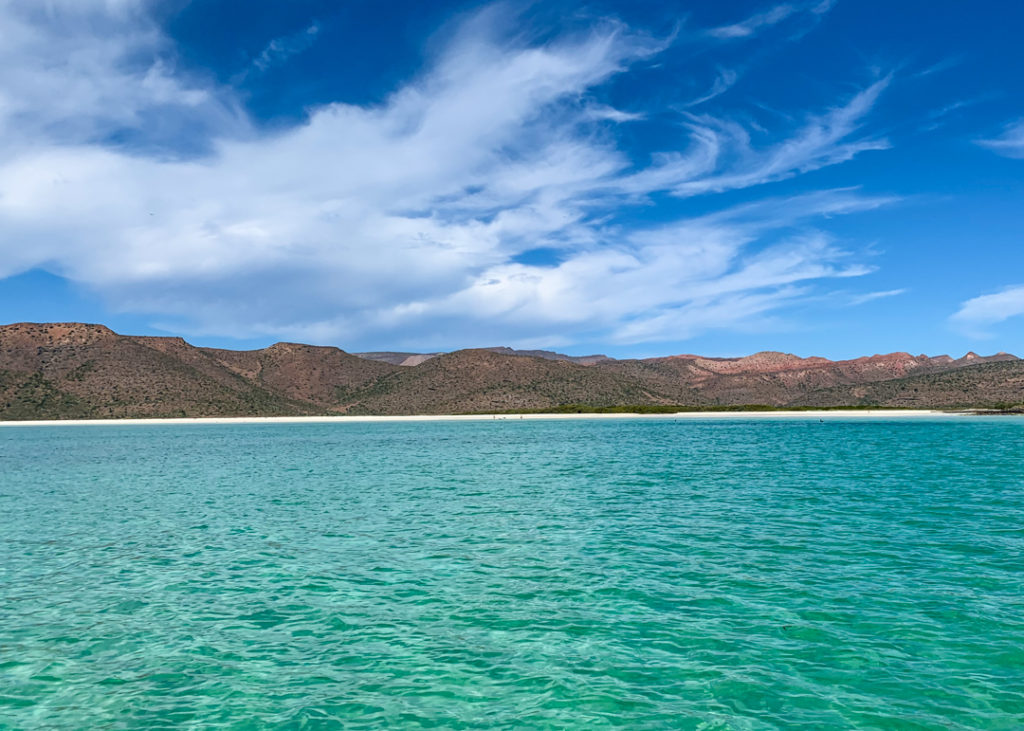 Beach on Isla Espiritu Santo