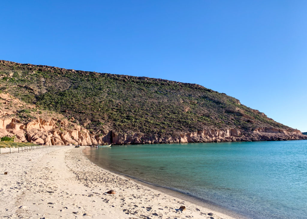 Beach on Isla Espiritu Santo