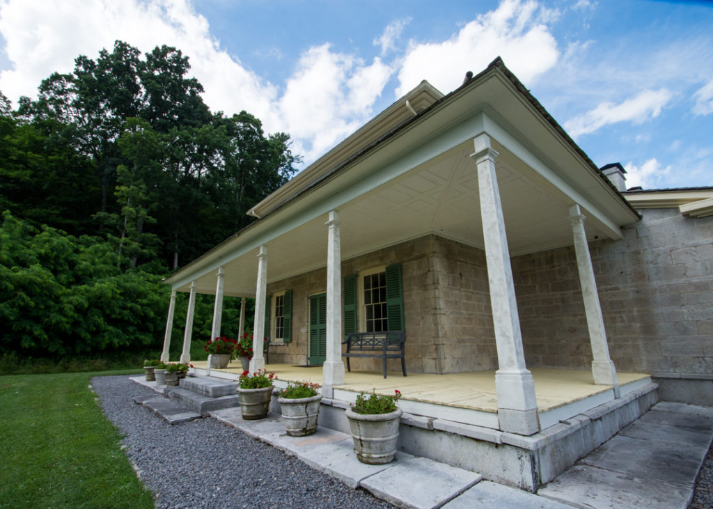 Hyde Hall Front Porch