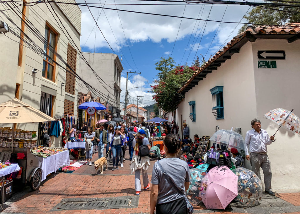 Usaquen Market in Bogota