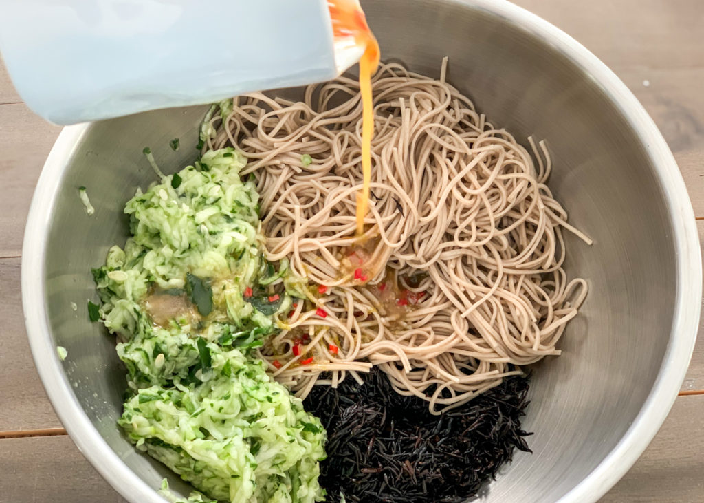 Soba Noodles with Seaweed