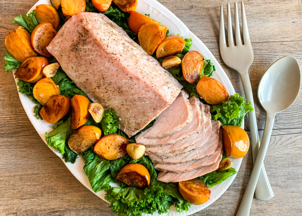 Pork with Persimmons