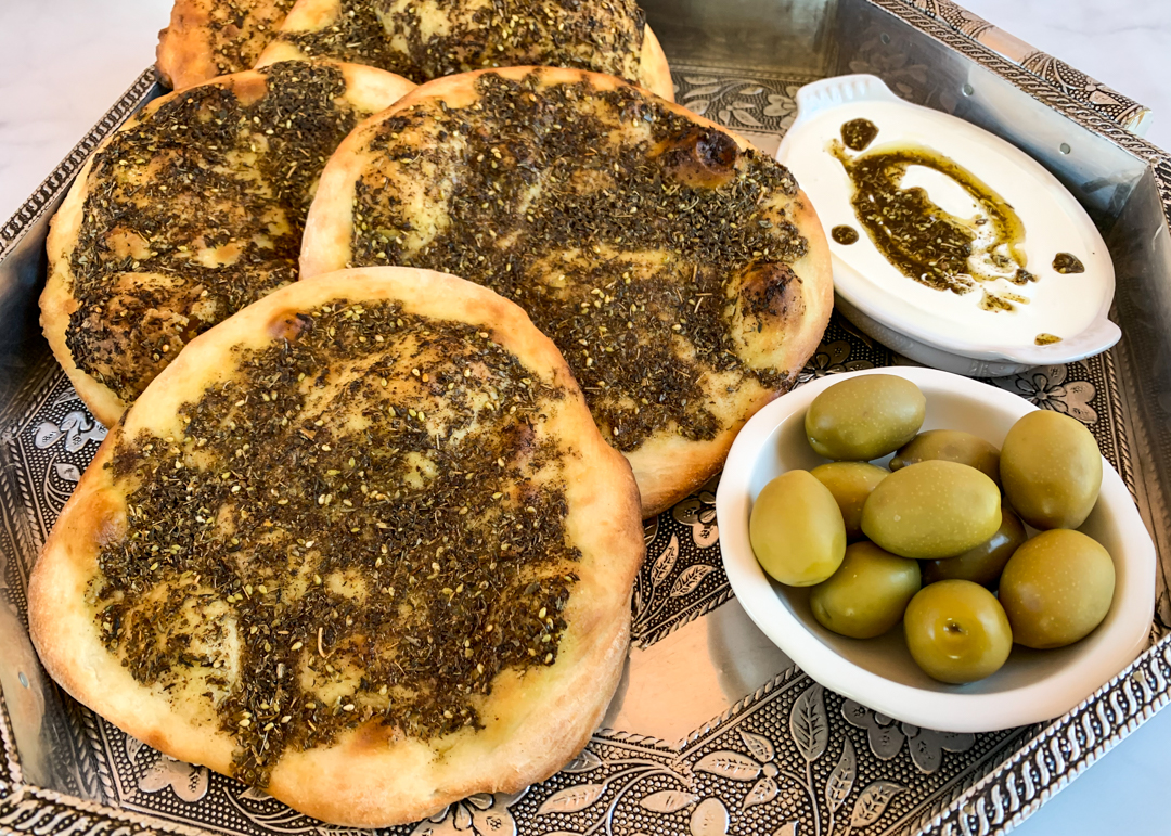 Za'atar Flatbreads, Intl Recipes