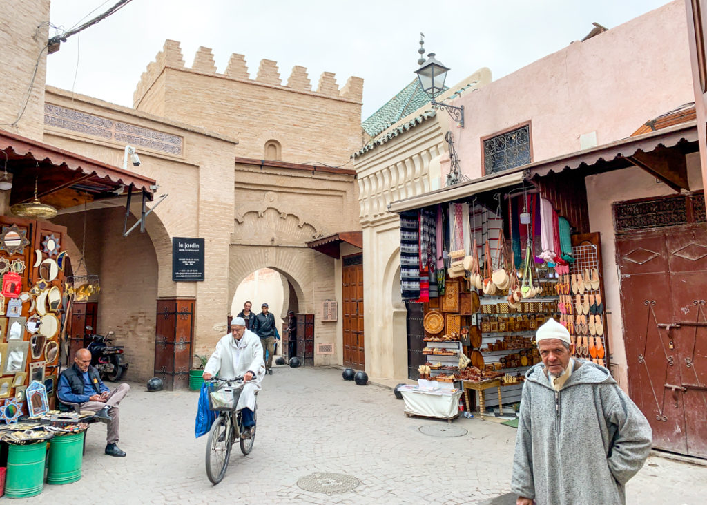Inside the Medina of Marrakesh