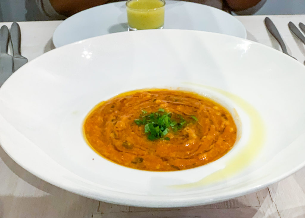 Soup at Le Trou au Mur - Marrakesh