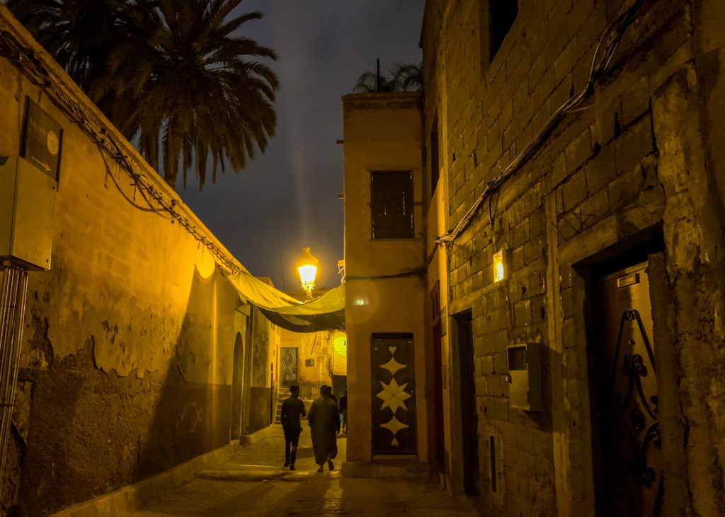 Night in the Medina of Marrakesh