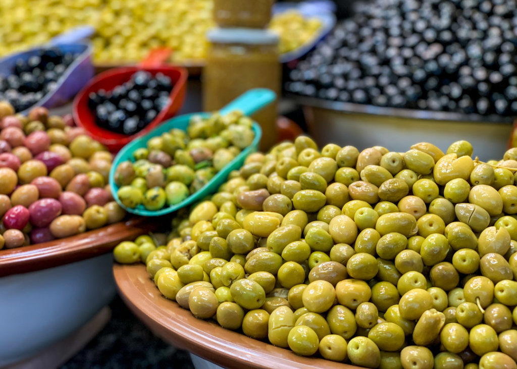 Olives in the Medina of Marrakesh