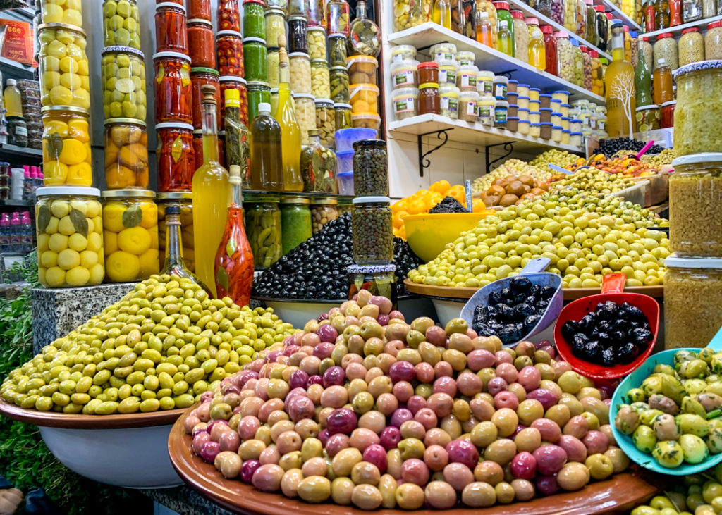 Olives in the Medina of Marrakesh