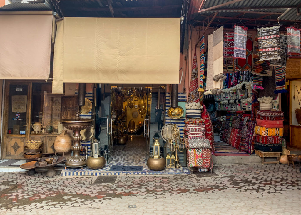 Shops in the Medina