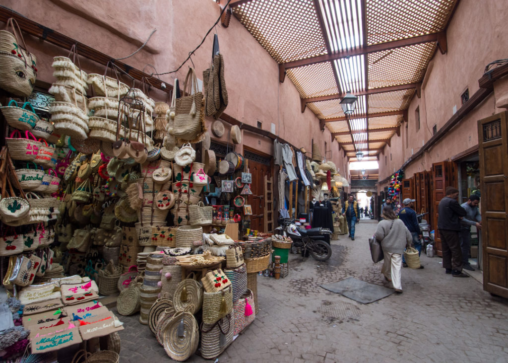Shops in the Medina - Marrakesh