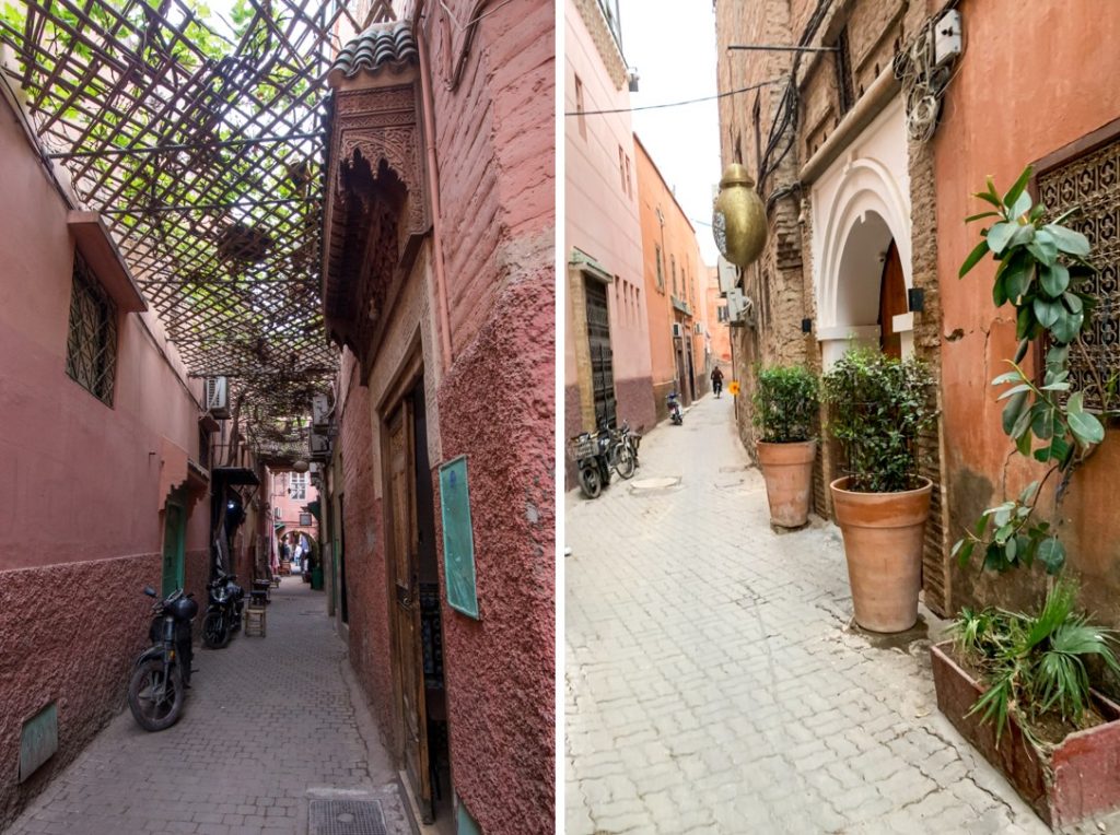 Alleys in the Medina of Marrakesh