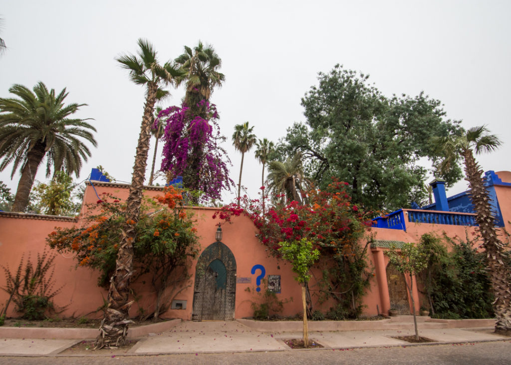 The Majorelle Garden in Marrakech