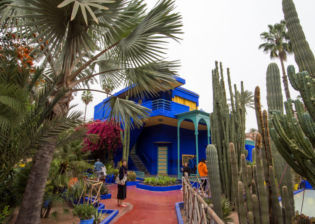 The Majorelle Garden in Marrakech