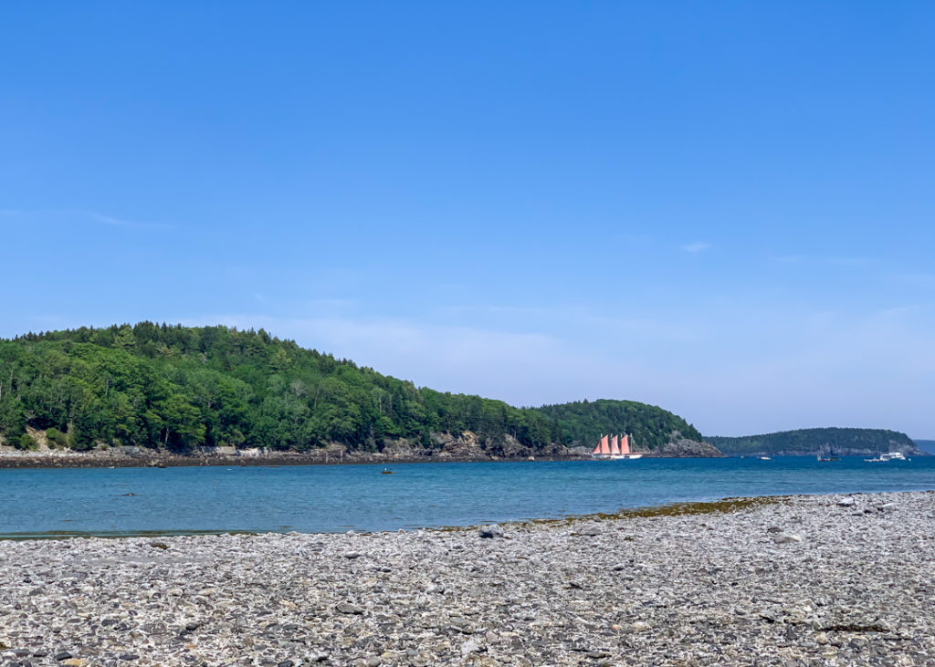 Bar Island in Bar Harbor