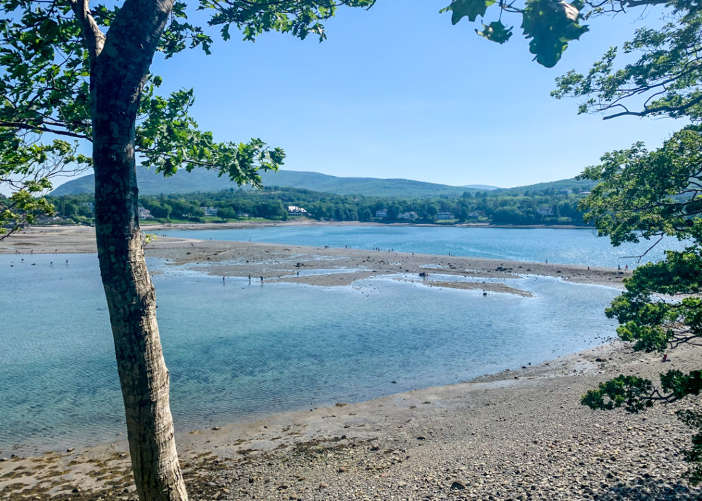 Bar Island in Bar Harbor