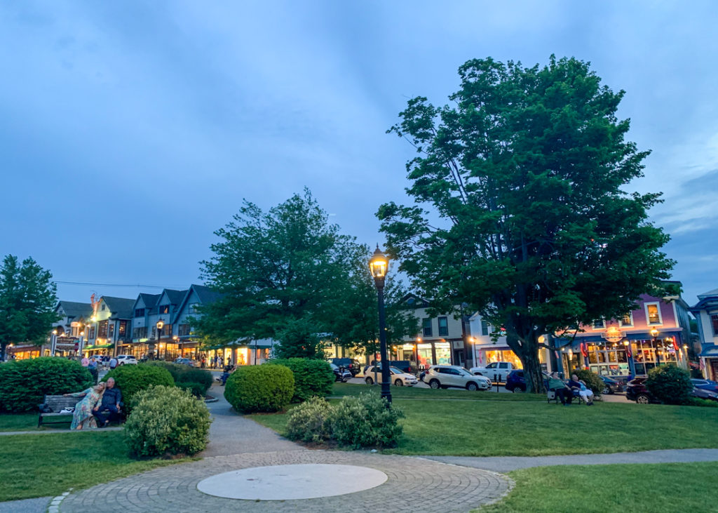 Agamont Park in Bar Harbor