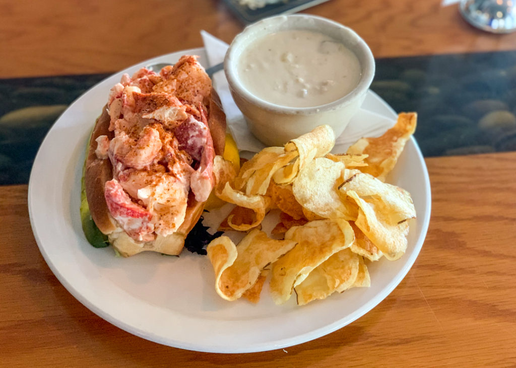 Lobster Roll at Side Street Cafe