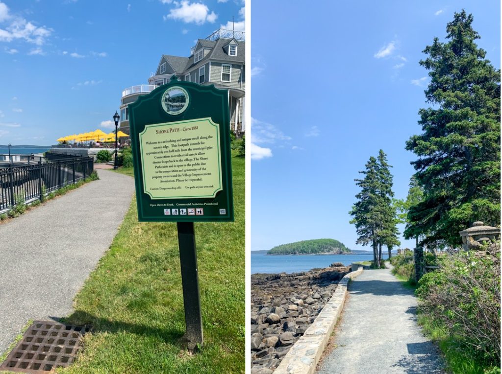 Shore Path in Bar Harbor