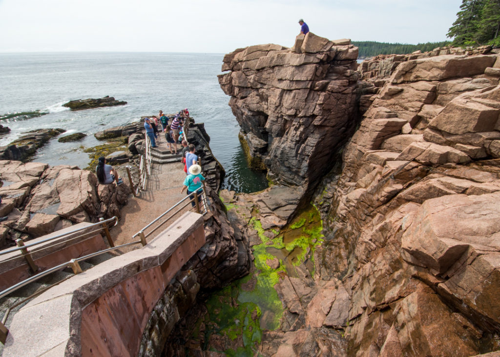 Thunder Hole in Acadia National Park