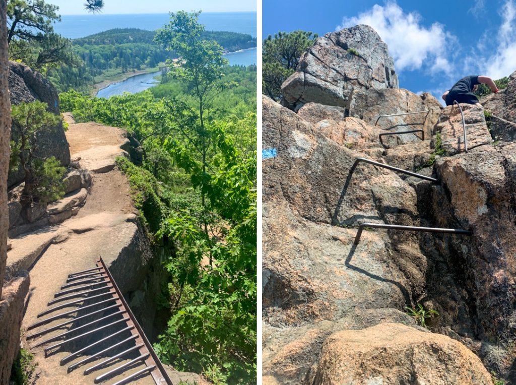 Beehive Trail in Acadia National Park